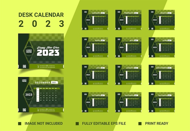 Desk Calendar Design