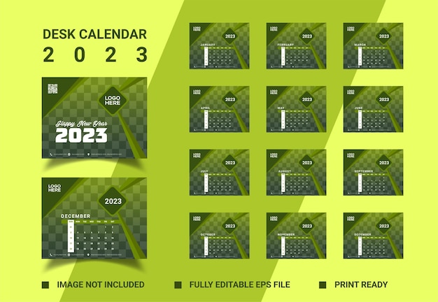 Desk Calendar Design