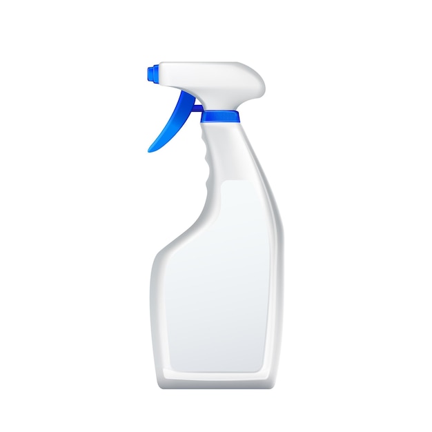 Detergent bottle plastic product vector