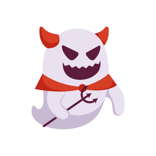 Devil Ghost Illustration