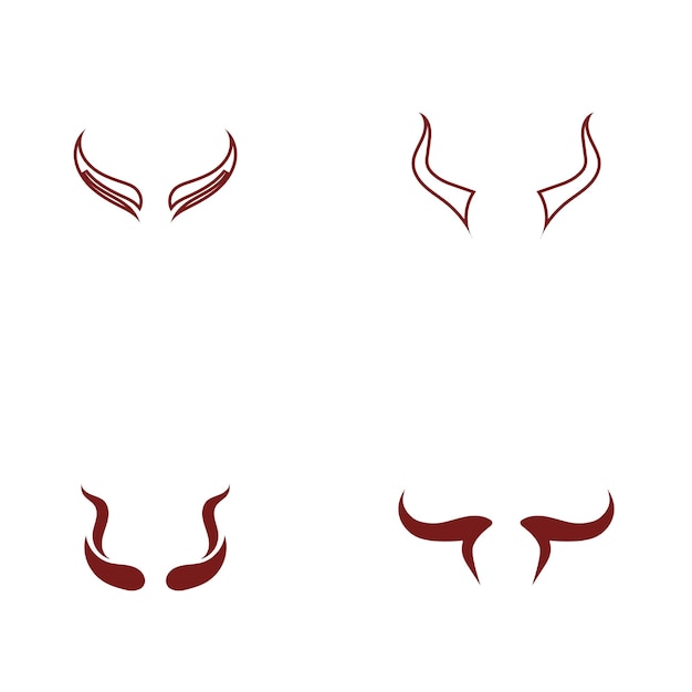 Devil horn Vector icon