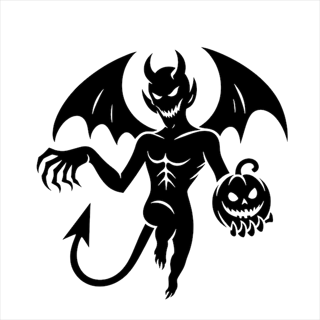 Vector devil svg