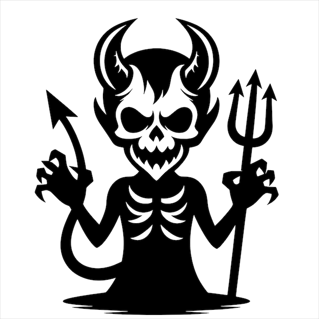 Vector devil svg