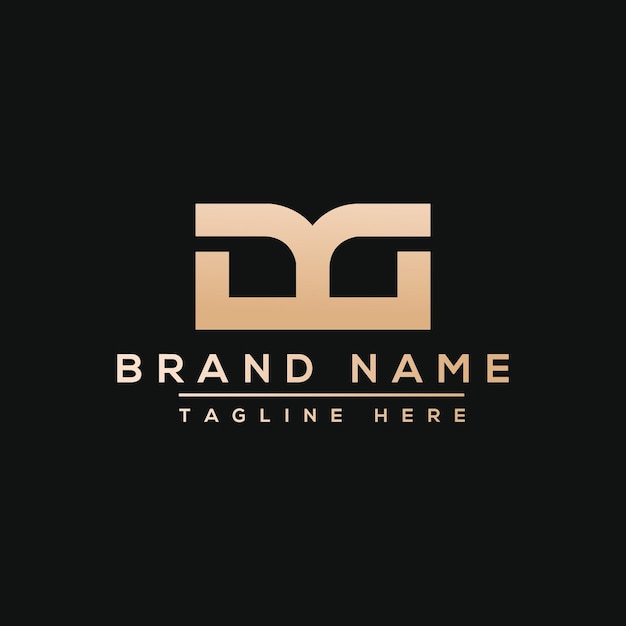 DG logo Design Template Vector Graphic Branding Element