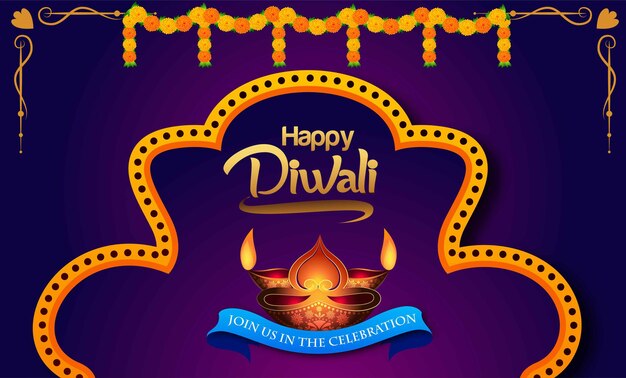 Dhanteras celebration and diwali festival celebration Abstract banner or poster with gold pot