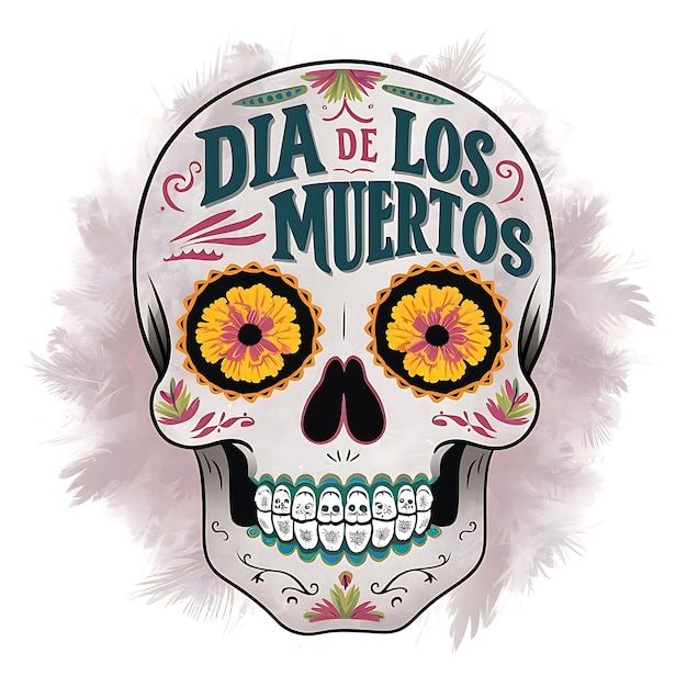 Dia De los Muertos A beautiful Day of the Dead t shirt vector design