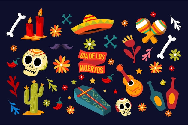 Dia De Los Muertos Design Asset