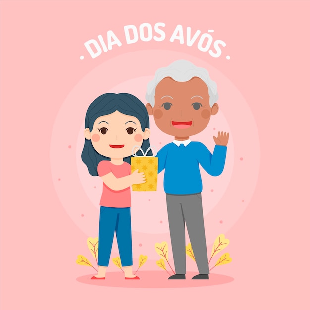 Dia dos avos illustration