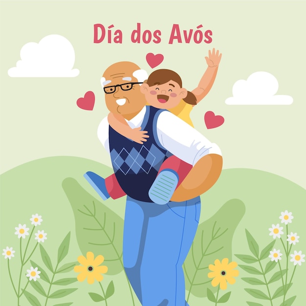 Dia dos avos illustration