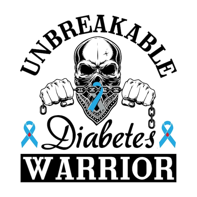 Diabetes Awareness Day T-shirt Design