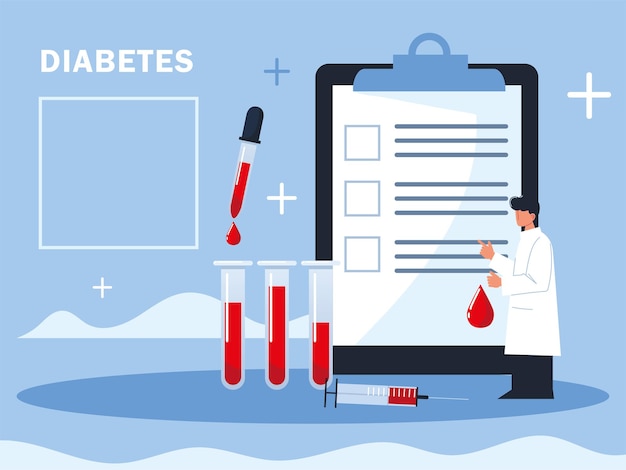 Diabetes doctor report