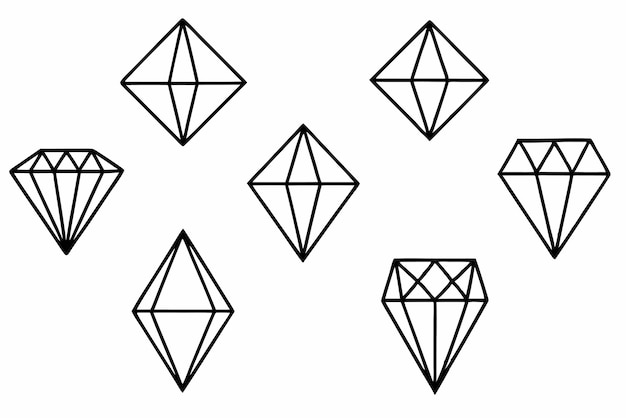 Diamond Dreams Pattern Line Art Creations