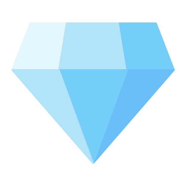 Diamond Flat Illustration