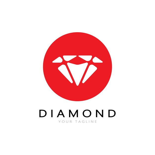 Diamond icon vector illustration