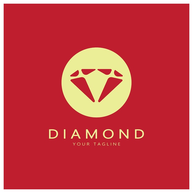 Diamond icon vector illustration