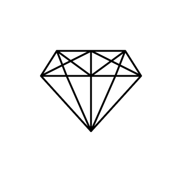 Vector diamond icon