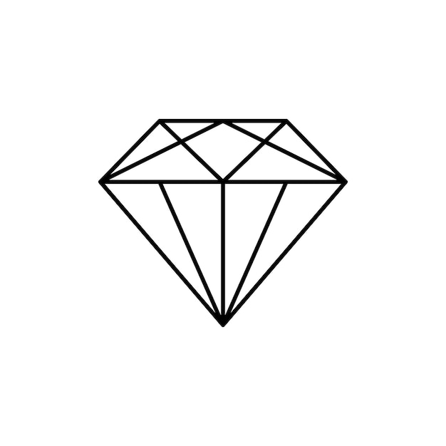 Vector diamond icon