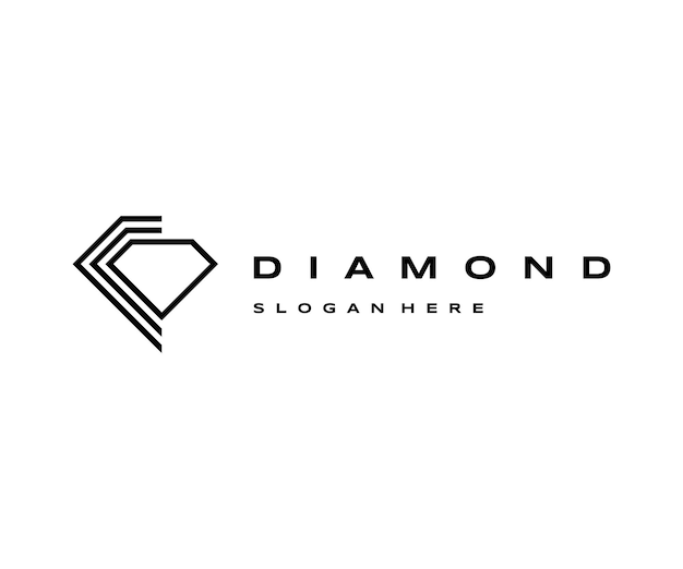 Diamond logo icon design template