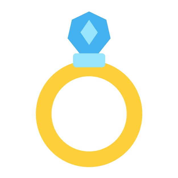 Diamond Ring Icon Style