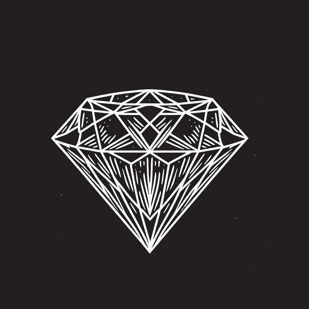 Vector diamond svg