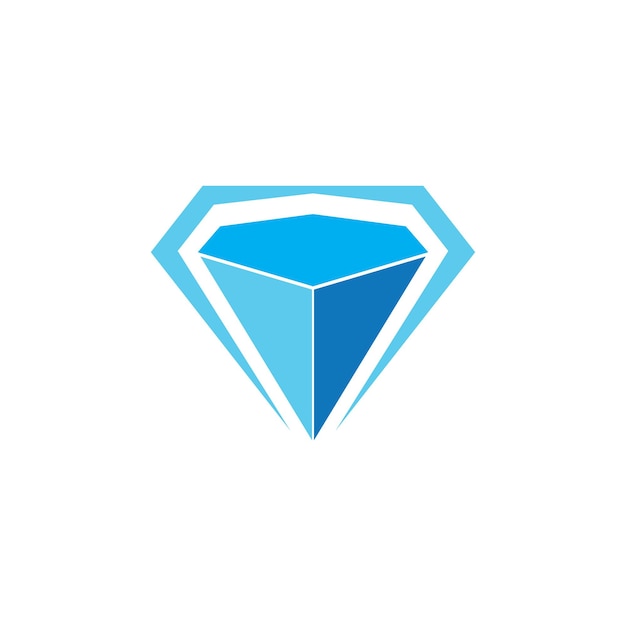 Diamond and symbol vector illustration