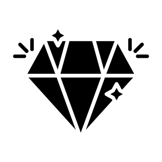 Diamond Vector Illustration Style