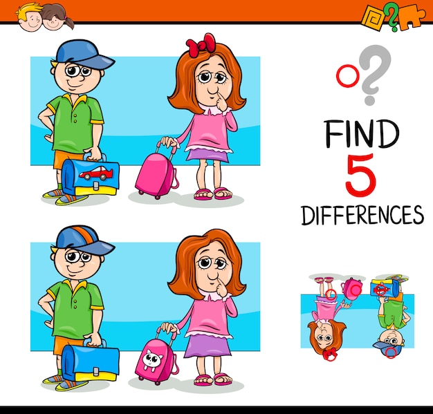 differences activity for children