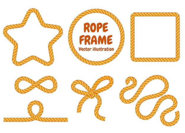 Different frame ropes