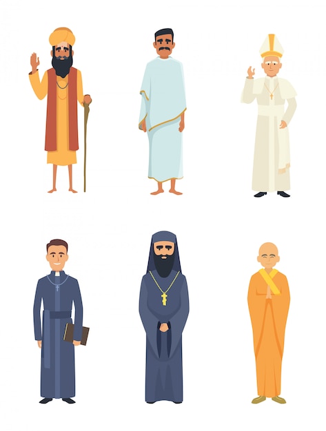 Different religion leaders