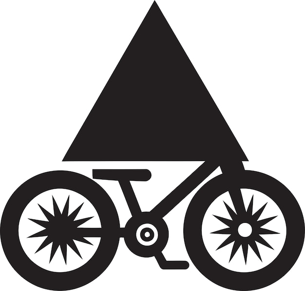 Digital Adventures on Two Wheels Bicycle Graphics Vectorized Pedal Power The Art of Biking