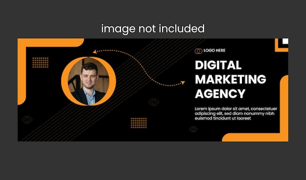 Digital Business Banner Template Design Creative Marketing Agency