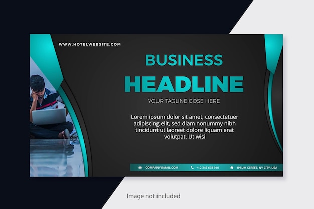 digital business marketing new banner design