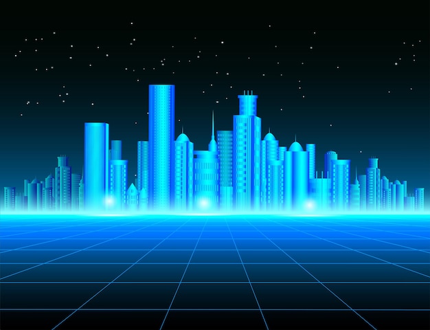 Vector digital city