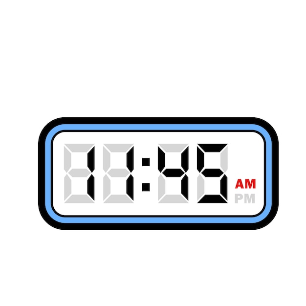 Digital Clock Show at