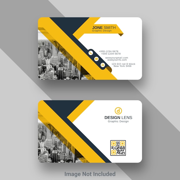 Digital Corporate Unique Business Card Template