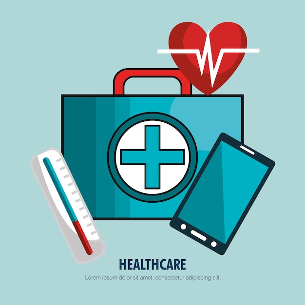 digital healthcare technology icon