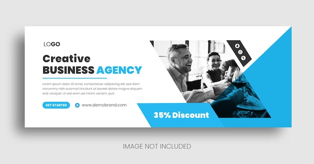 Digital marketing agency and business social media cover banner design