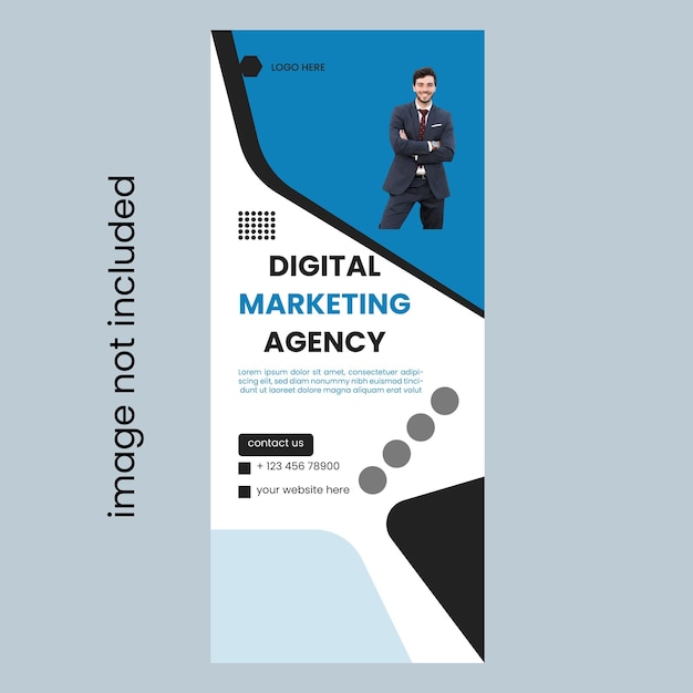 Digital marketing agency and corporate banner