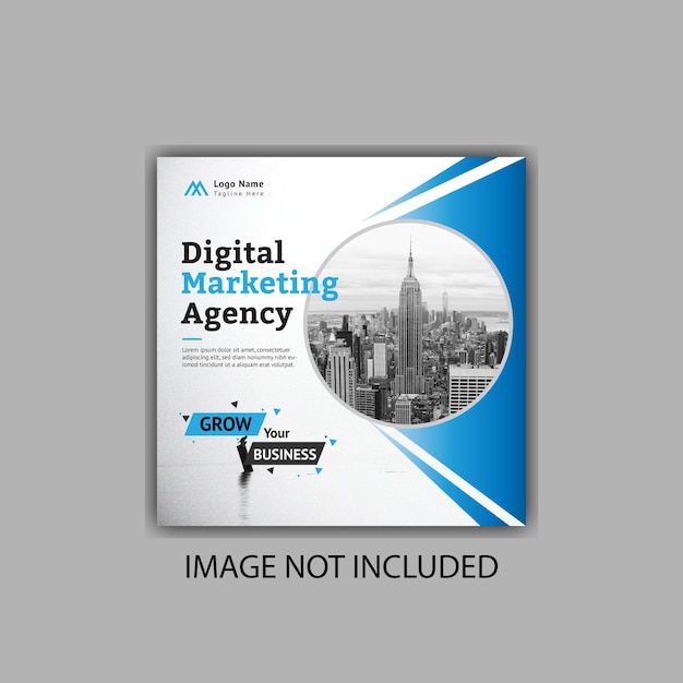 A digital marketing agency cover for a business.