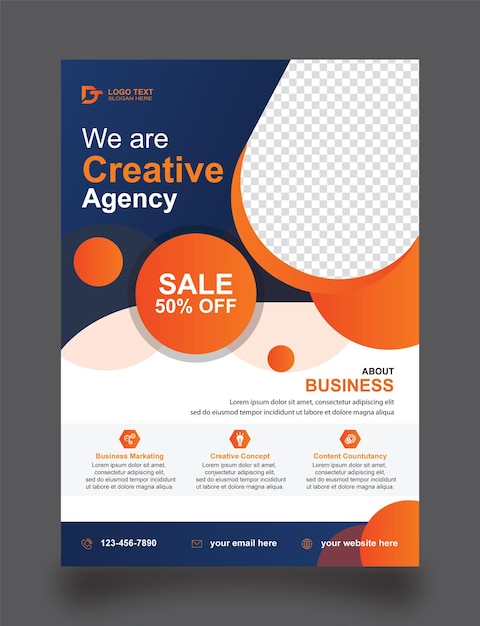 Digital Marketing Agency Flyer Business Marketing Flyer corporate Business Flyer Template Design