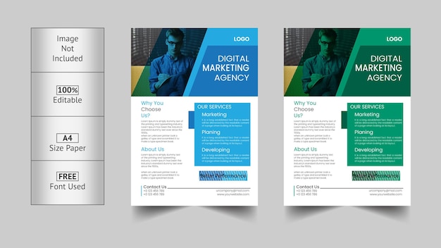 Digital Marketing Agency Flyer Design