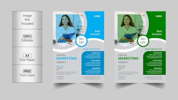 Digital Marketing Agency Flyer Design