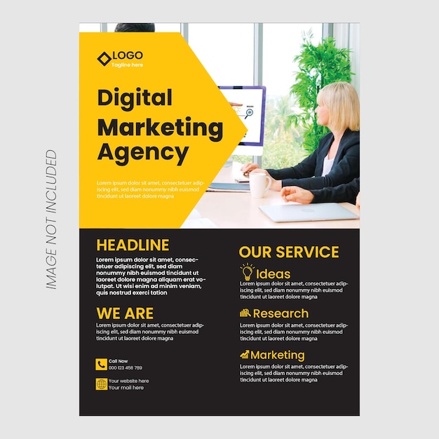 Digital Marketing Agency Flyer