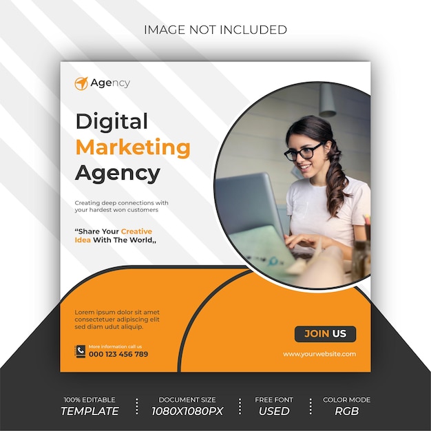 Digital  Marketing Agency Post Design