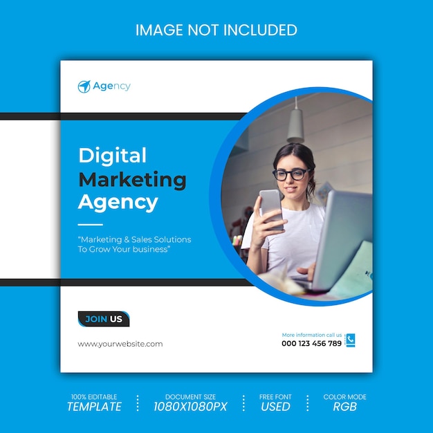 Digital Marketing Agency Post Design