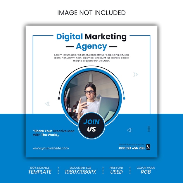 Digital Marketing Agency Post Design