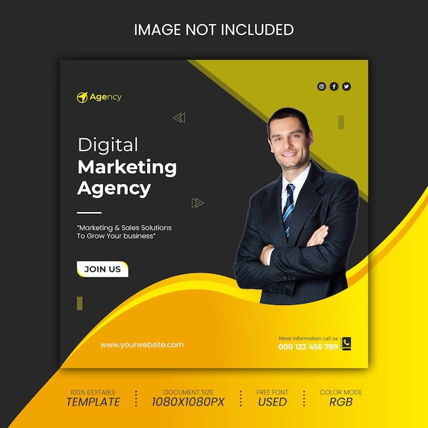 Digital Marketing Agency Post Design