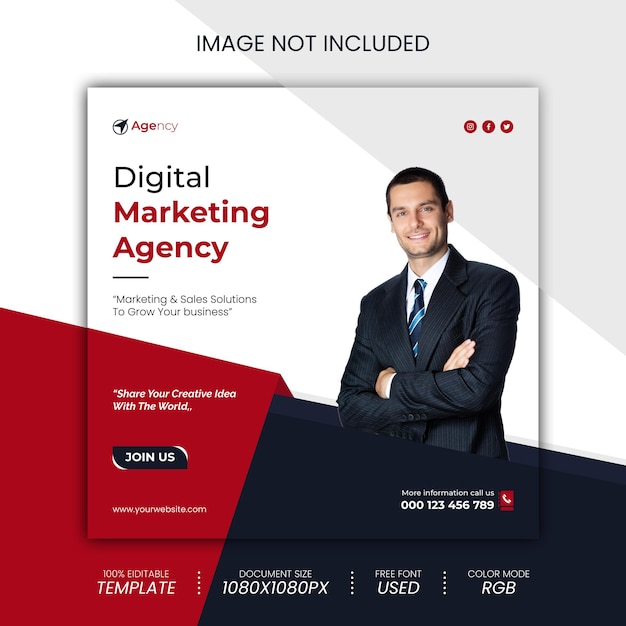 Digital Marketing Agency Post Design