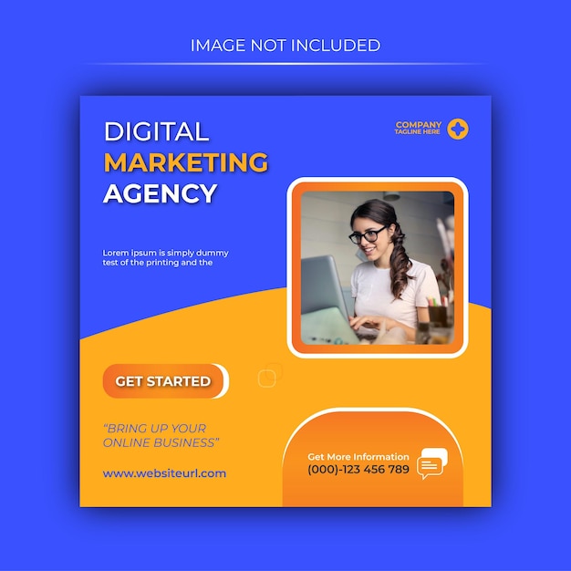 Digital Marketing Agency Post Design