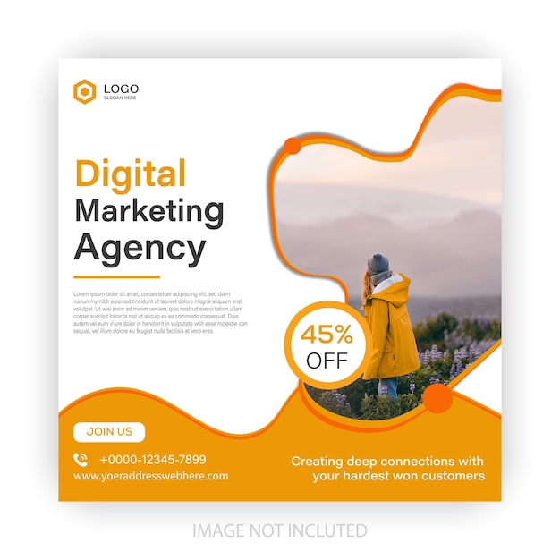 Digital Marketing Agency Post Design